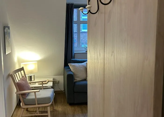 Ferienwohnung-juist-strandburg 307 Fuer 2 Bis 3 Personen Mit Schwimmbad Und Sauna Lejlighed