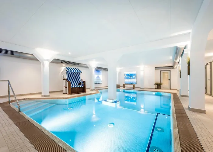 Ferienwohnung-juist-strandburg 307 Fuer 2 Bis 3 Personen Mit Schwimmbad Und Sauna *